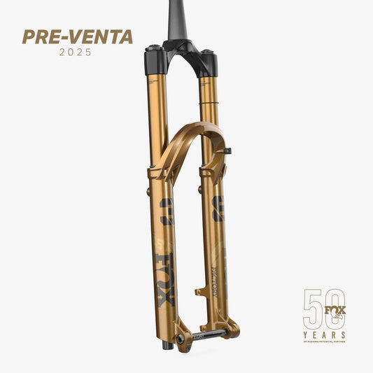 PREVENTA Fox Factory 38 29” 170mm, Grip X2, podium gold kashima